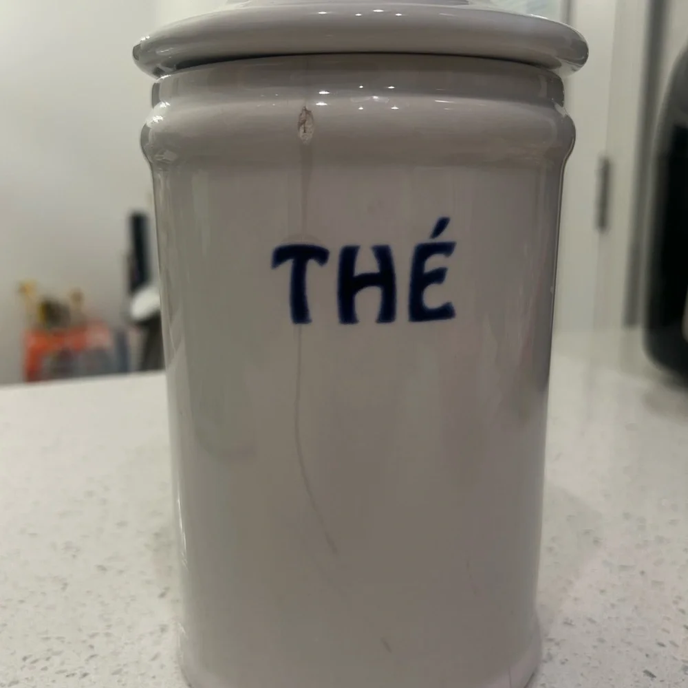 FVtg Williams Sonoma Bistro Français THÈ Canister